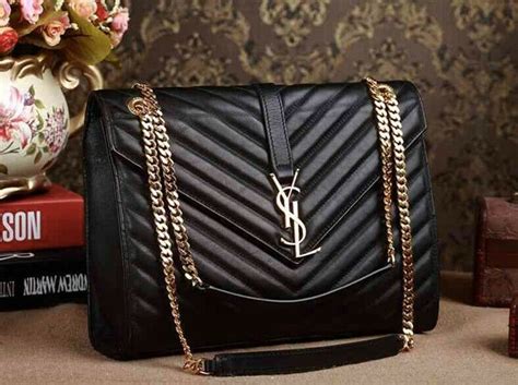 bolso ysl negro grande|Bolsas de Saint Laurent .